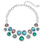 Dana Buchman Chunky Geometric Collar Necklace, Women's, Multicolor