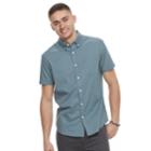 Men's Urban Pipeline&reg; Awesomely Soft Button-down Shirt, Size: Xl, Dark Blue