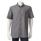 Men's Vans Herringster Button-down Shirt, Size: Xxl, Black