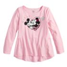 Disney's Minnie Mouse Girls 4-10 Minnie & Mickey Mouse Graphic Tee By Jumping Beans&reg;, Size: 6x, Light Pink