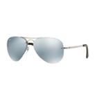 Ray-ban Rb3449 59mm Highstreet Aviator Mirror Sunglasses, Adult Unisex, Brt Green