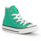 Kid's Converse All Star Sneakers, Kids Unisex, Size: 3, Med Green