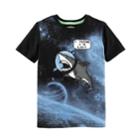 Boys 4-12 Oshkosh B'gosh&reg; Shark In Space Graphic Tee, Size: 4/5, Black