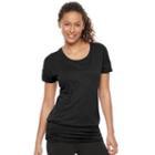 Women's Tek Gear&reg; Ruched Active Tunic, Size: Medium, Black