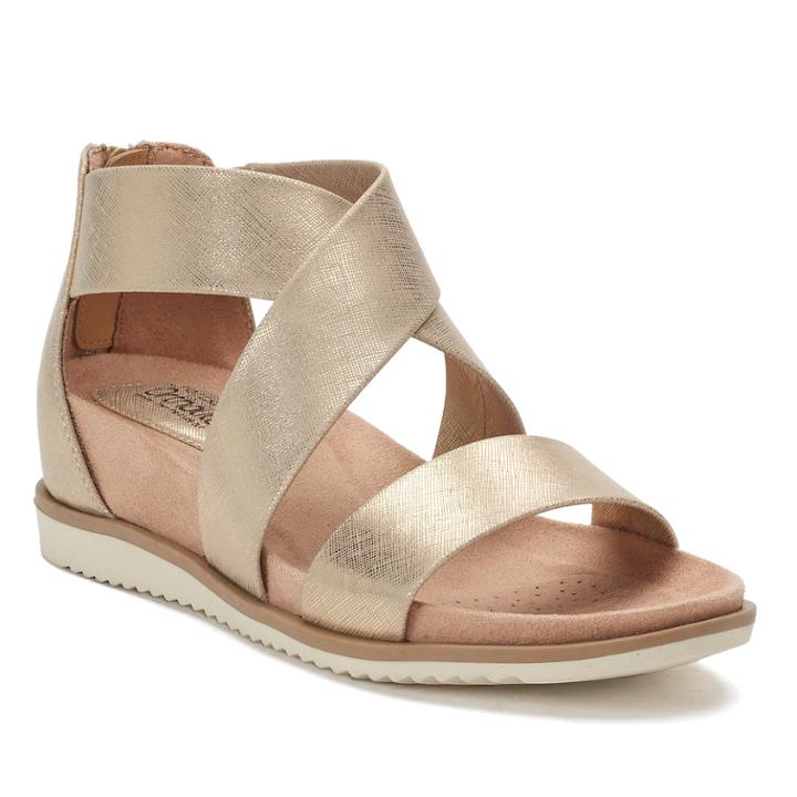 Croft & Barrow&reg; Lance Women's Ortholite Sandals, Size: Medium (8.5), Gold