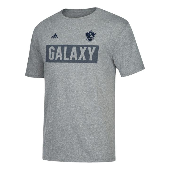 Men's Adidas Los Angeles Galaxy Triblend Tee, Size: Small, Dark Grey