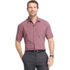 Men's Van Heusen Air Wovens Classic-fit Poplin Performance Button-down Shirt, Size: Xl, Dark Red