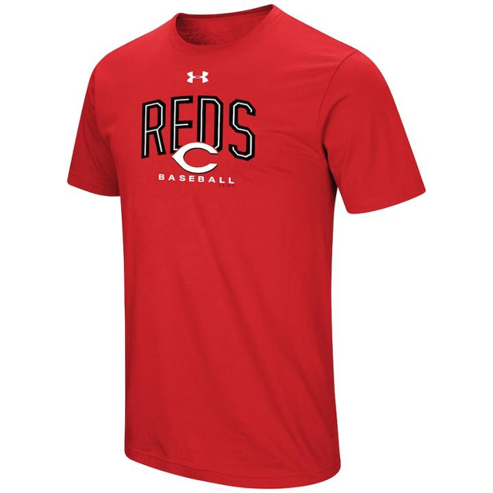 Men's Under Armour Cincinnati Reds Arch Tee, Size: Xl, Brt Red