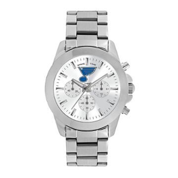 Women's Game Time St. Louis Blues Knockout Watch, Silver
