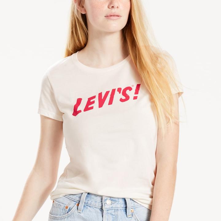 Women's Levi's&reg; Slasher Tee, Size: Small, White