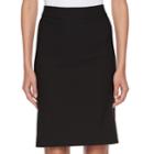 Women's Elle&trade; Pull-on Pencil Skirt, Size: Large, Black