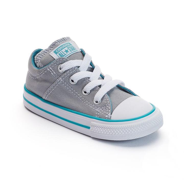 Converse, Toddler Chuck Taylor All Star Madison Shoes, Toddler Girl's, Size: 5 T, Light Grey