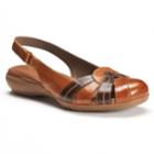 Naturalsoul By Naturalizer Civil Women's Slingback Sandals, Size: Medium (10), Dark Brown