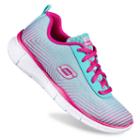 Skechers Equalizer Expect Miracles Girls' Training Shoes, Girl's, Size: 12, Light Blue