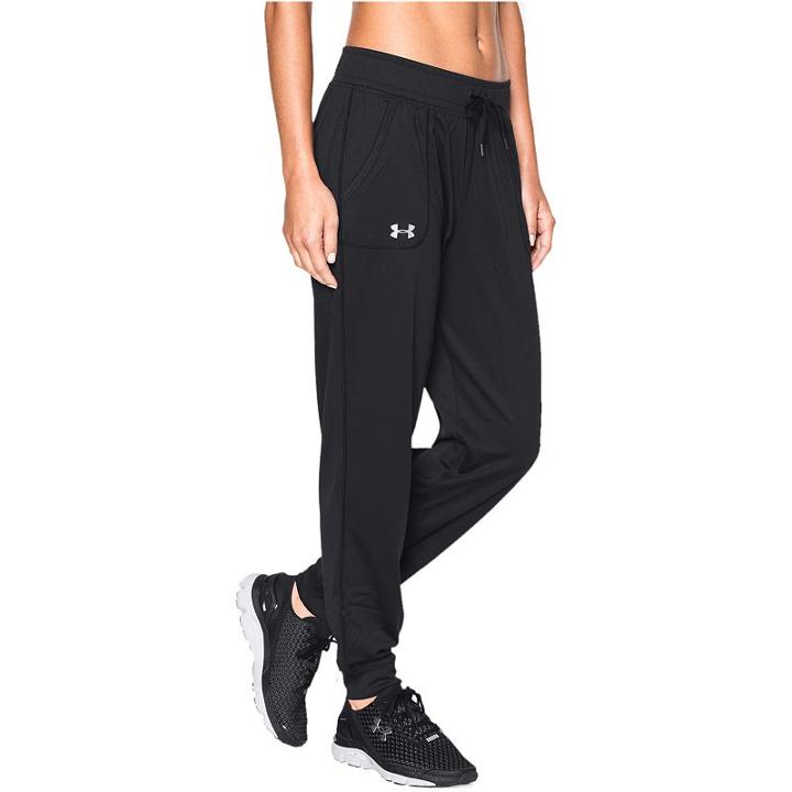 Women's Under Armour Tech Pants, Size: Medium, Black