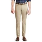 Men's Chaps Slim-fit Stretch Twill 5-pocket Pants, Size: 30x32, Beig/green (beig/khaki)