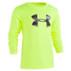 Boys 4-7 Under Armour Big Logo Graphic Tee, Size: 6, Brt Yellow