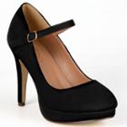 Journee Collection Shelby Women's Platform Mary Jane Heels, Girl's, Size: 7.5, Black