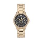 Juicy Couture Women's Gwen Crystal Stainless Steel Watch, Yellow