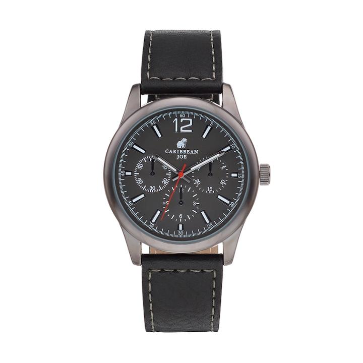 Caribbean Joe Men's Chronograph Watch - Cj7040gu, Size: Medium, Black