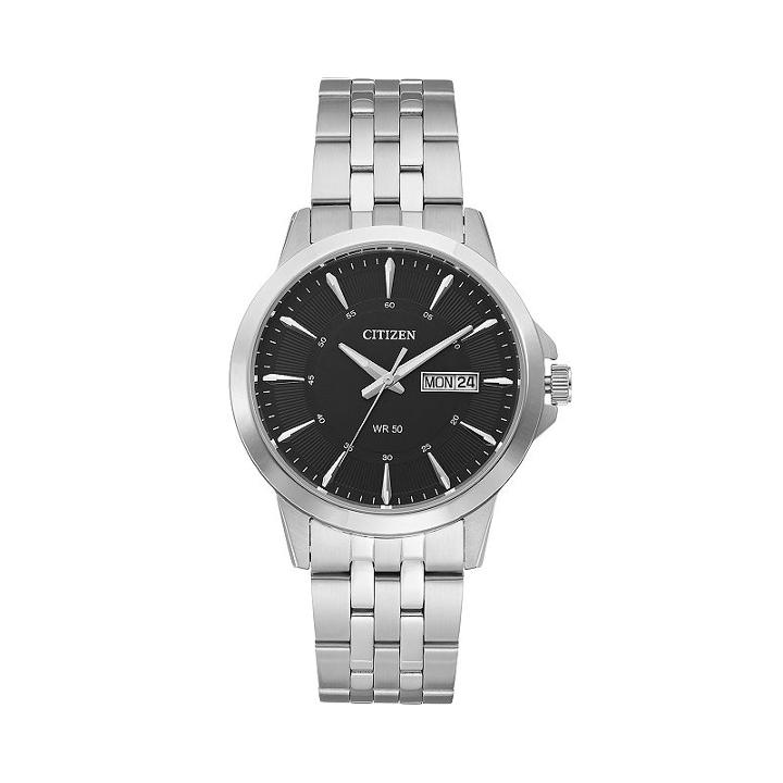 Citizen Men's Stainless Steel Watch - Bf2011-51e, Grey