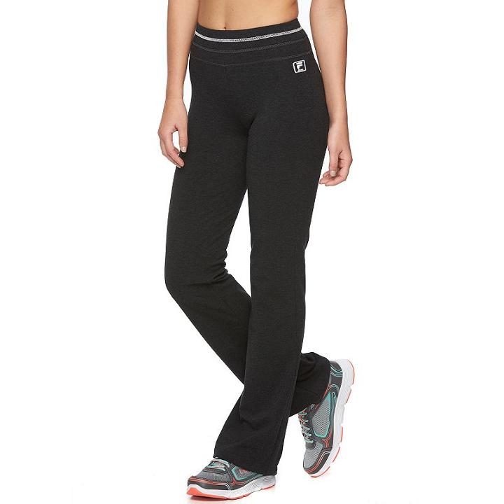 Women's Fila Sport&reg; Vibrant Workout Pants, Size: Medium, Med Grey