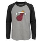 Boys 4-18 Miami Heat Fadaway Tee, Size: 8-10, Grey