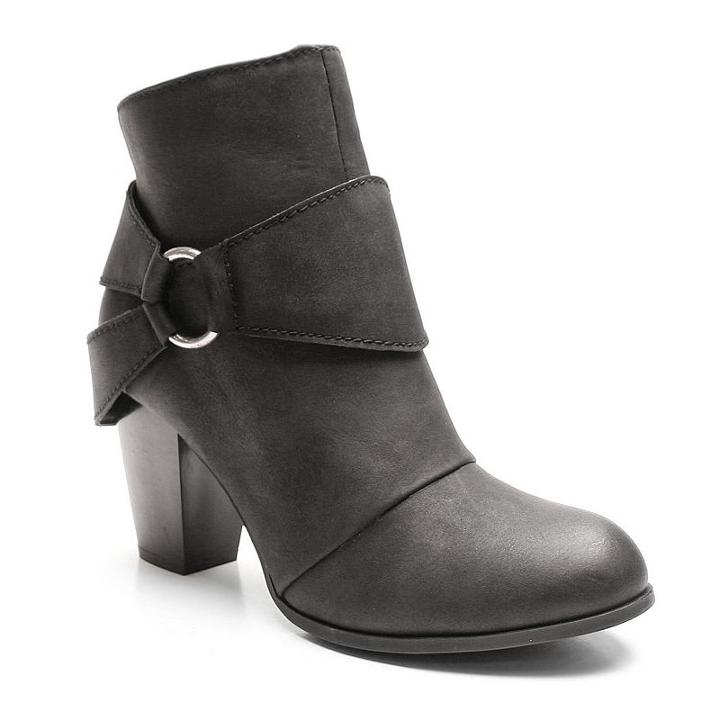 Kisses By 2 Lips Too Too Lure Women's Ankle Boots, Girl's, Size: Medium (6), Black