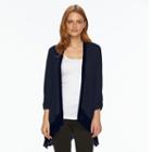 Women's Ab Studio Ruched Cardigan, Size: Small, Ovrfl Oth