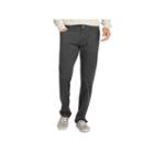 Men's Izod Weekend Washed Straight-fit 5-pocket Pants, Size: 38x30, Grey (charcoal)
