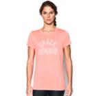 Women's Under Armour Tech Crew Graphic Tee, Size: Xs, Dark Blue