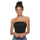 Juniors' So&reg; Tube Top, Teens, Size: Large, Black