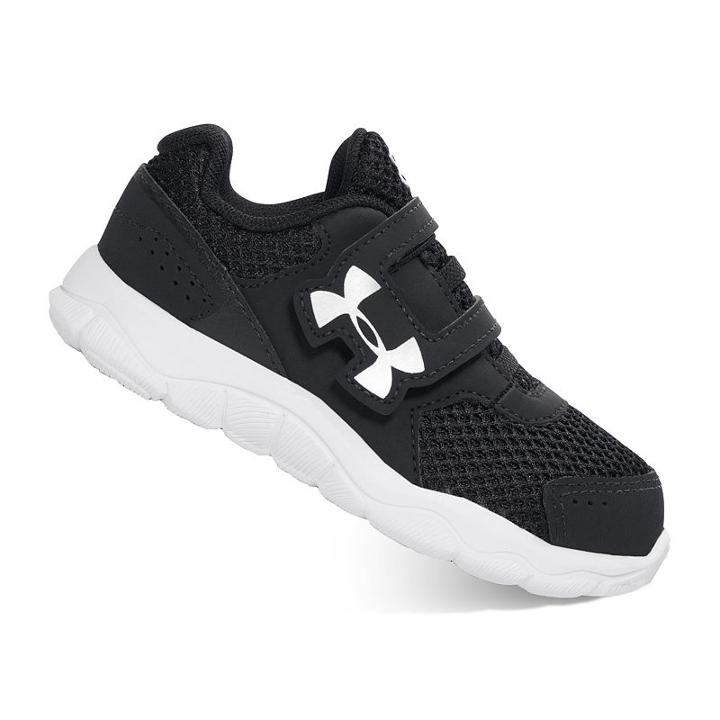 Under Armour Engage Toddler Boys' Running Shoes, Size: 8 T, Black