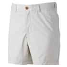 Men's Croft & Barrow&reg; Classic-fit Stretch Flat-front Shorts, Size: 30, Lt Beige