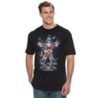 Big & Tall National Lampoon's Christmas Vacation Electric Santa Tee, Men's, Size: 3xb, Black