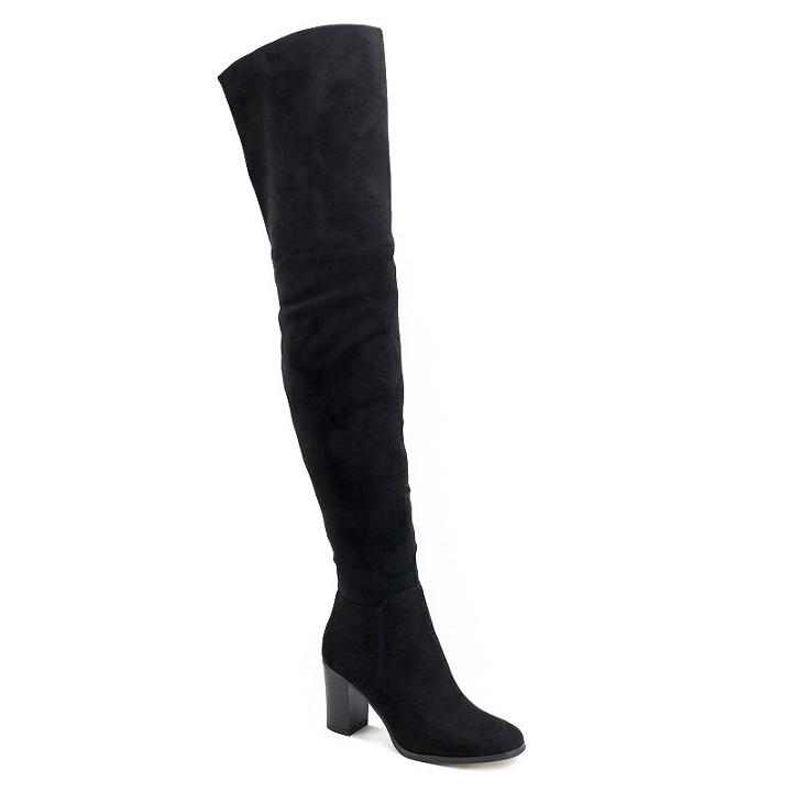 Olivia Miller Bergen Women's Over-the-knee Boots, Girl's, Size: 6, Black