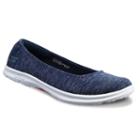 Skechers Go Step Challenge Women's Ballet Flats, Size: 9, Med Blue