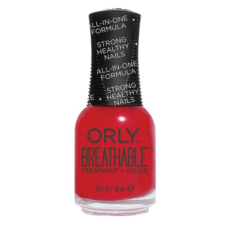 Orly Breathable Treatment & Nail Polish - Love My Nails, Red