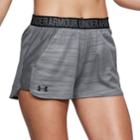 Women's Under Armour Play Up Novelty Shorts, Size: Medium, Silver