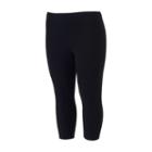 Juniors' Plus Size So&reg; Capri Leggings, Girl's, Size: 3xl, Black