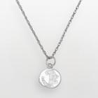 Florida State Seminoles Sterling Silver Logo Pendant, Women's, Size: 18, Grey