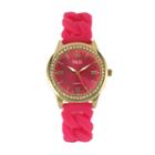 Tko Orlogi Women's Crystal Stretch Watch, Pink