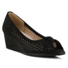 Spring Step Lucina Women's Wedges, Size: 40, Black