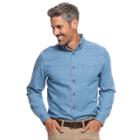 Men's Croft & Barrow&reg; Classic-fit Solid Button-down Shirt, Size: Medium, Light Blue