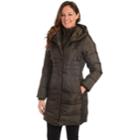 Women's Fleet Street Hooded Down Puffer Jacket, Size: Large, Military