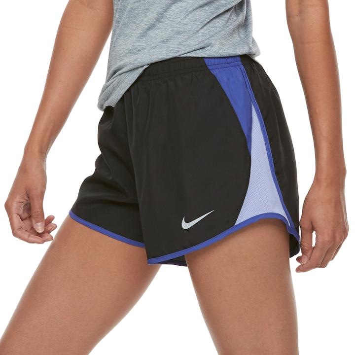 Women's Nike Dry Reflective Running Shorts, Size: Small, Dark Grey