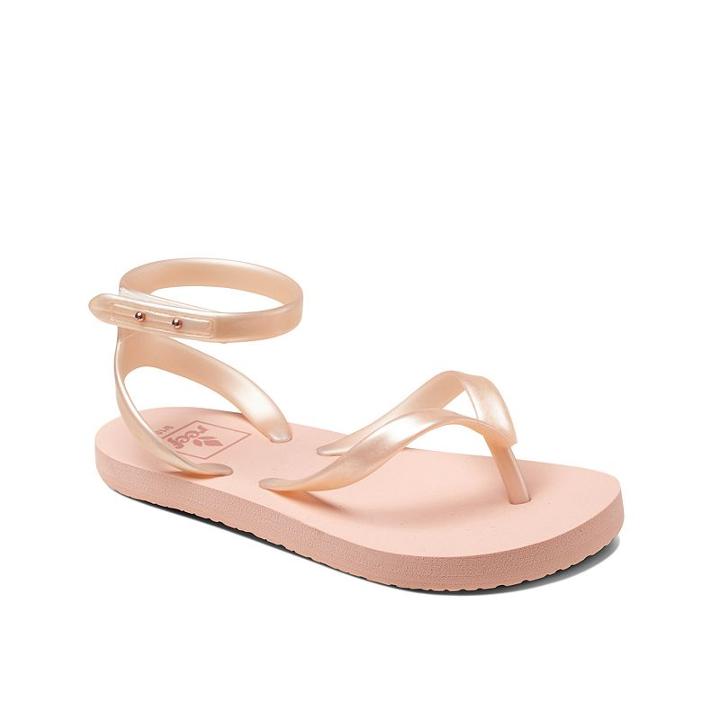 Reef Stargazer Wrap Girls' Sandals, Girl's, Size: 2-3, Med Pink