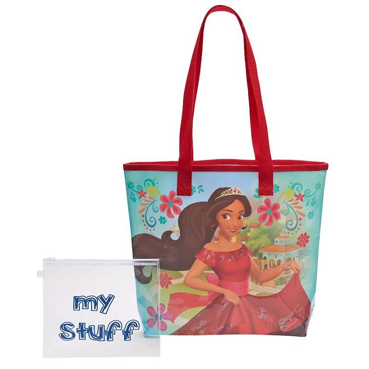 Disney's Elena Of Avalor Girls Clear Back Beach Tote, Girl's, Multicolor