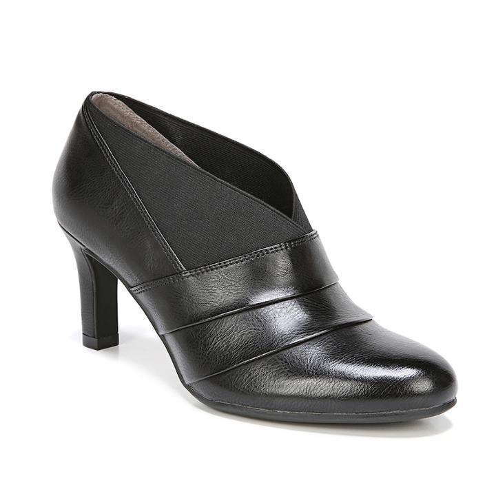Lifestride Velocity Micah Women's High Heels, Size: Medium (6), Black