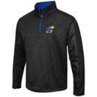 Men's Campus Heritage Kansas Jayhawks Sleet Pullover, Size: Large, Grey (charcoal)